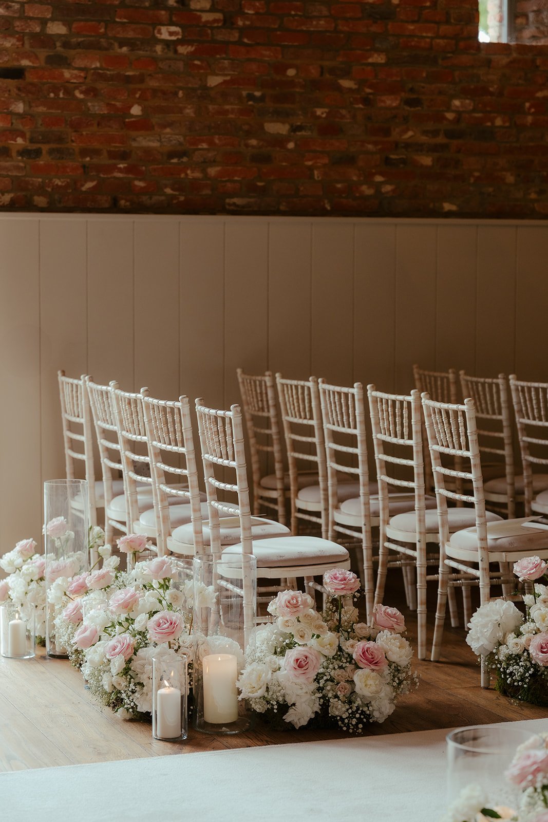 Ceremony seating at Worstead Estate