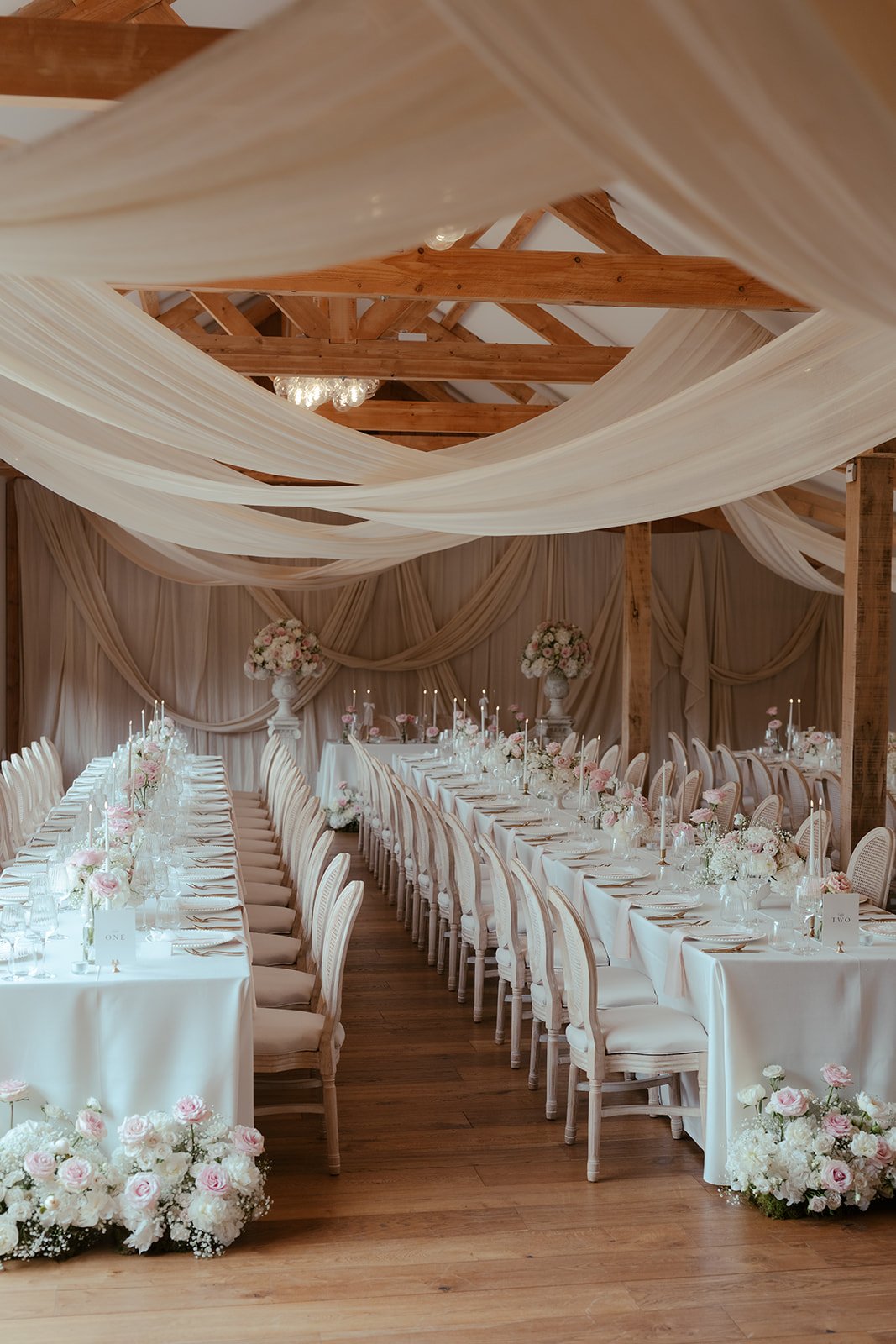 Table scape at Worstead estate wedding