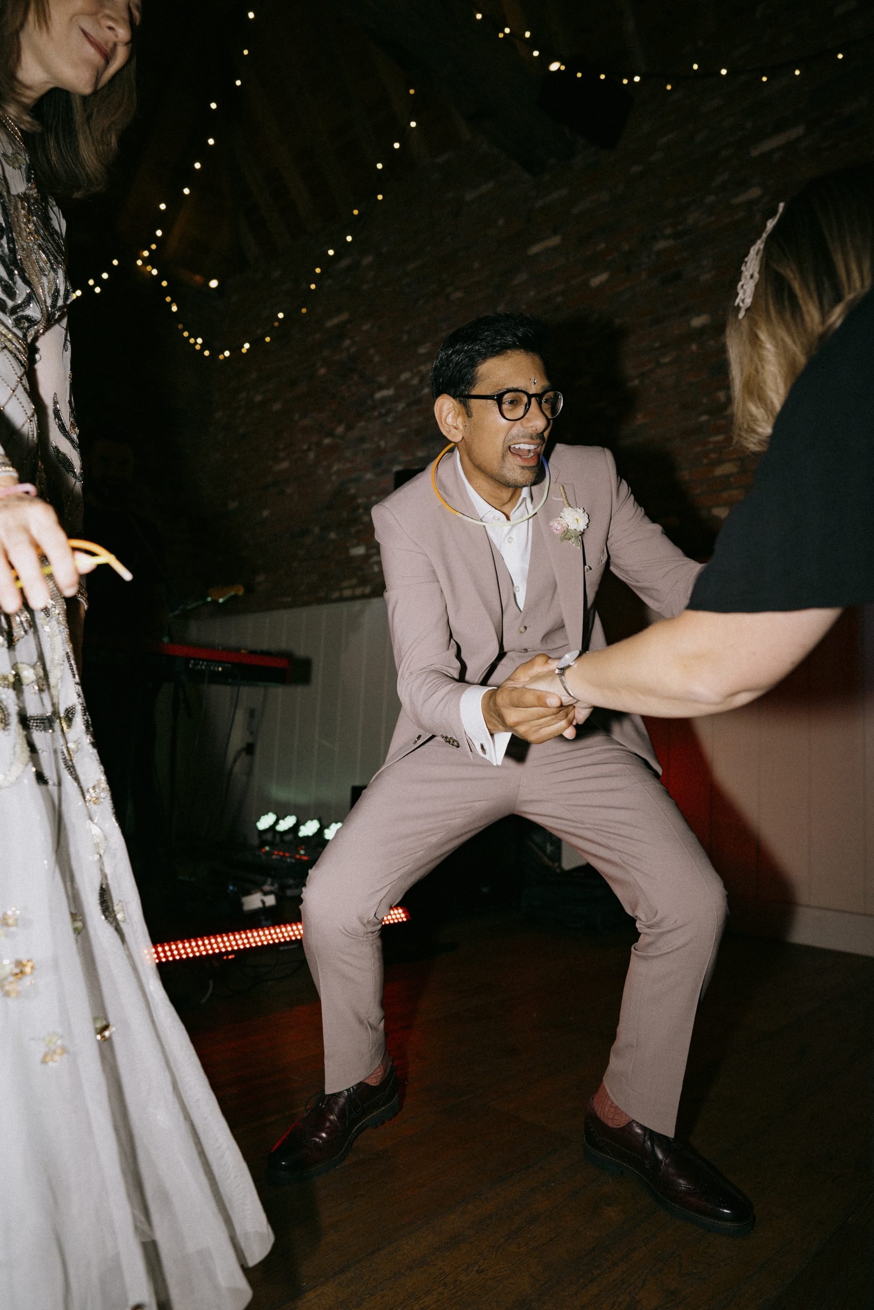 dancing in the evening at Worstead Estate wedding
