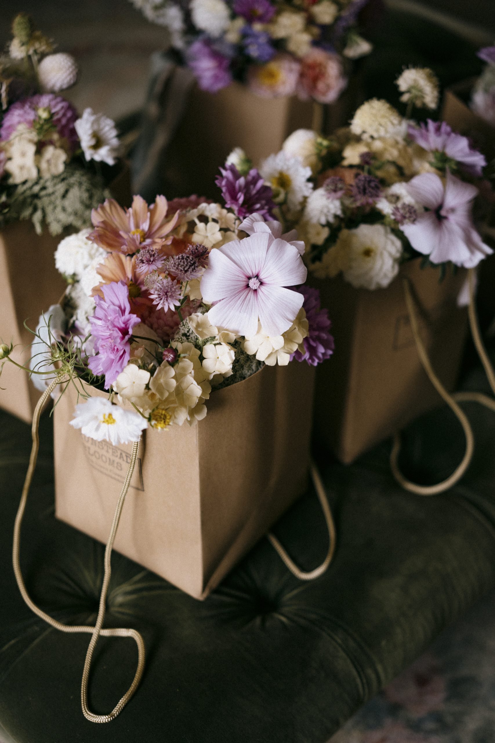 Wedding flowers from Brunstead Blooms at Worstead Estate