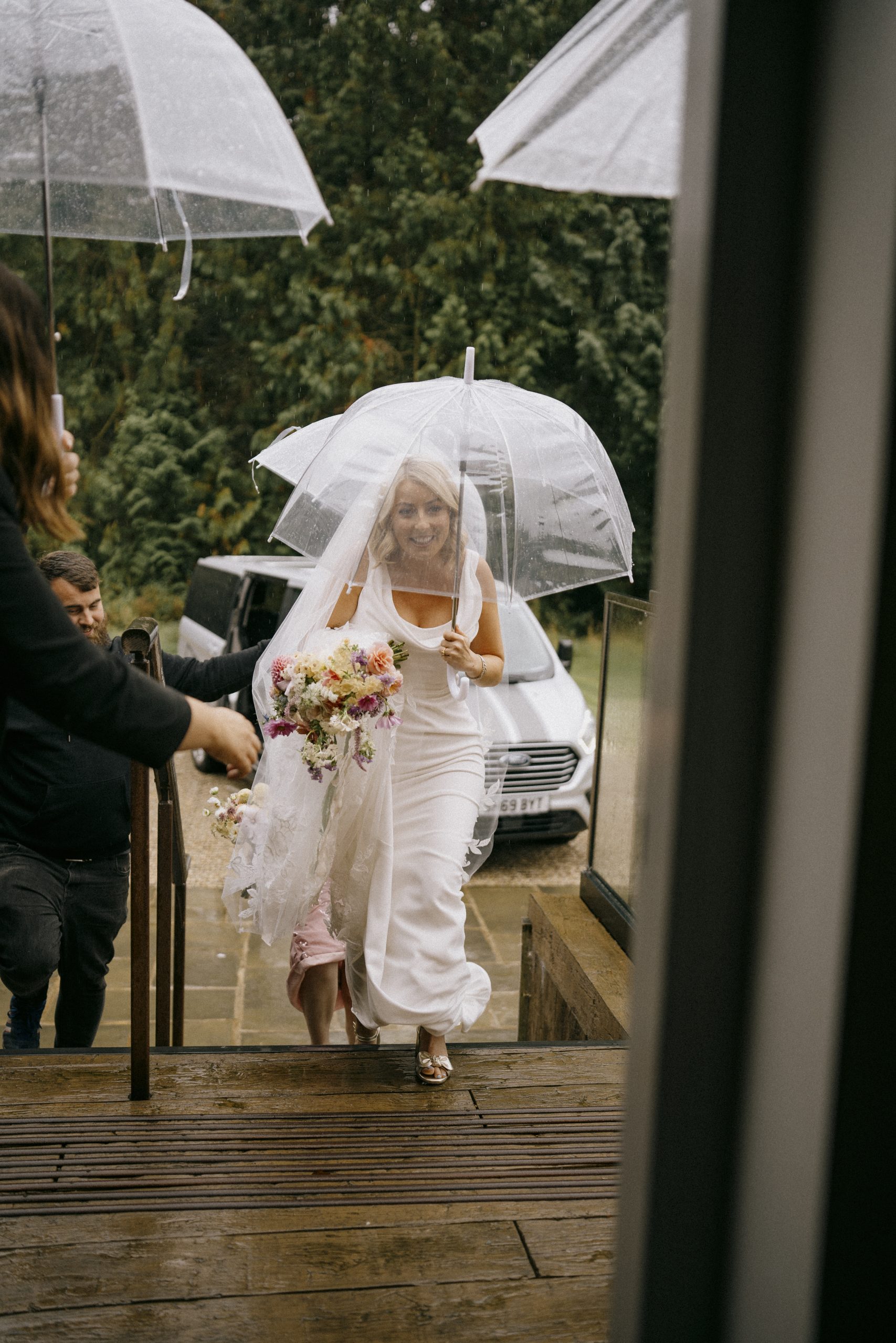 Brides entrance at Worstead estate