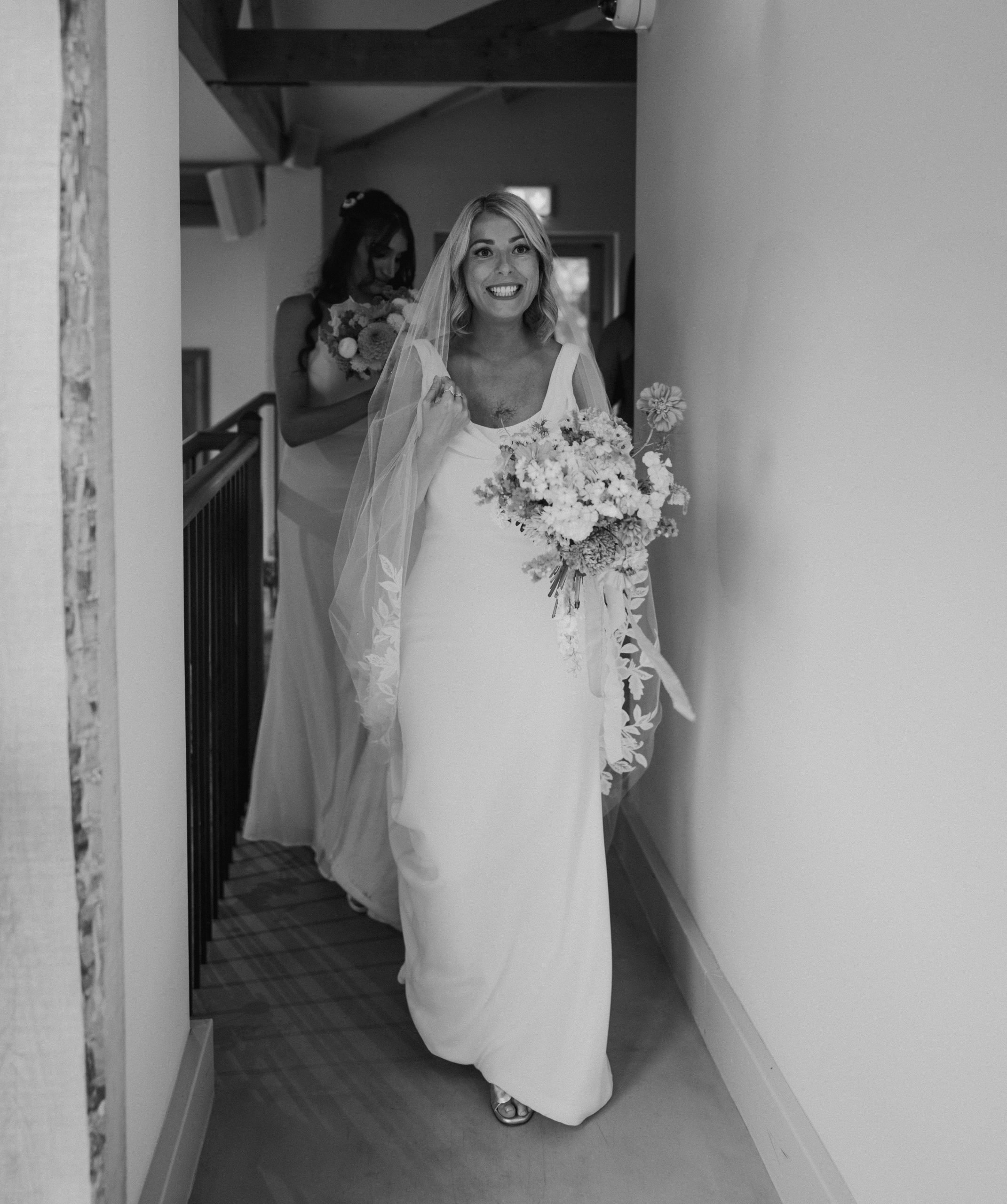 Amy, Bride portrait at Worstead Estate