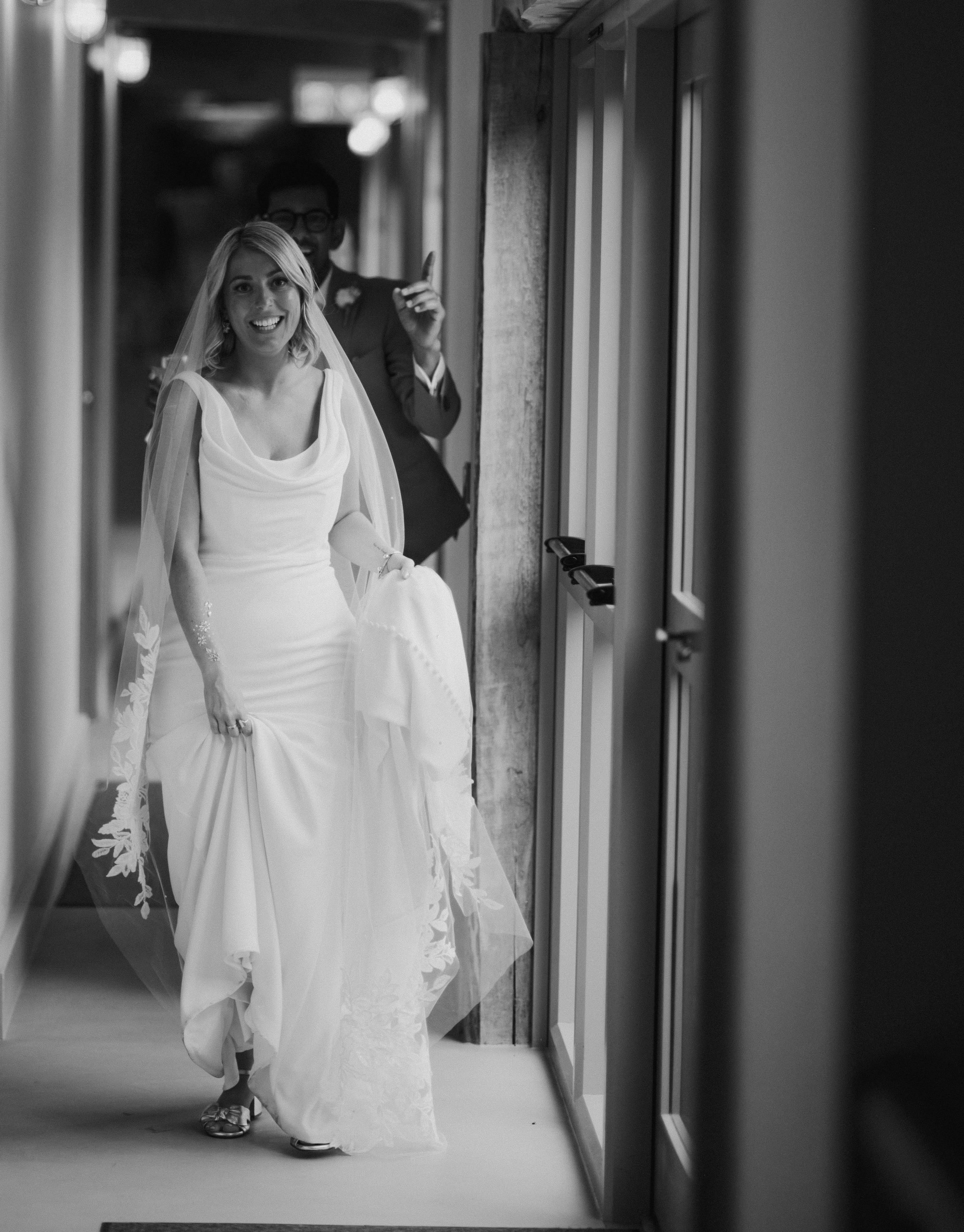 Bride portrait on the wedding day at Worstead Estate