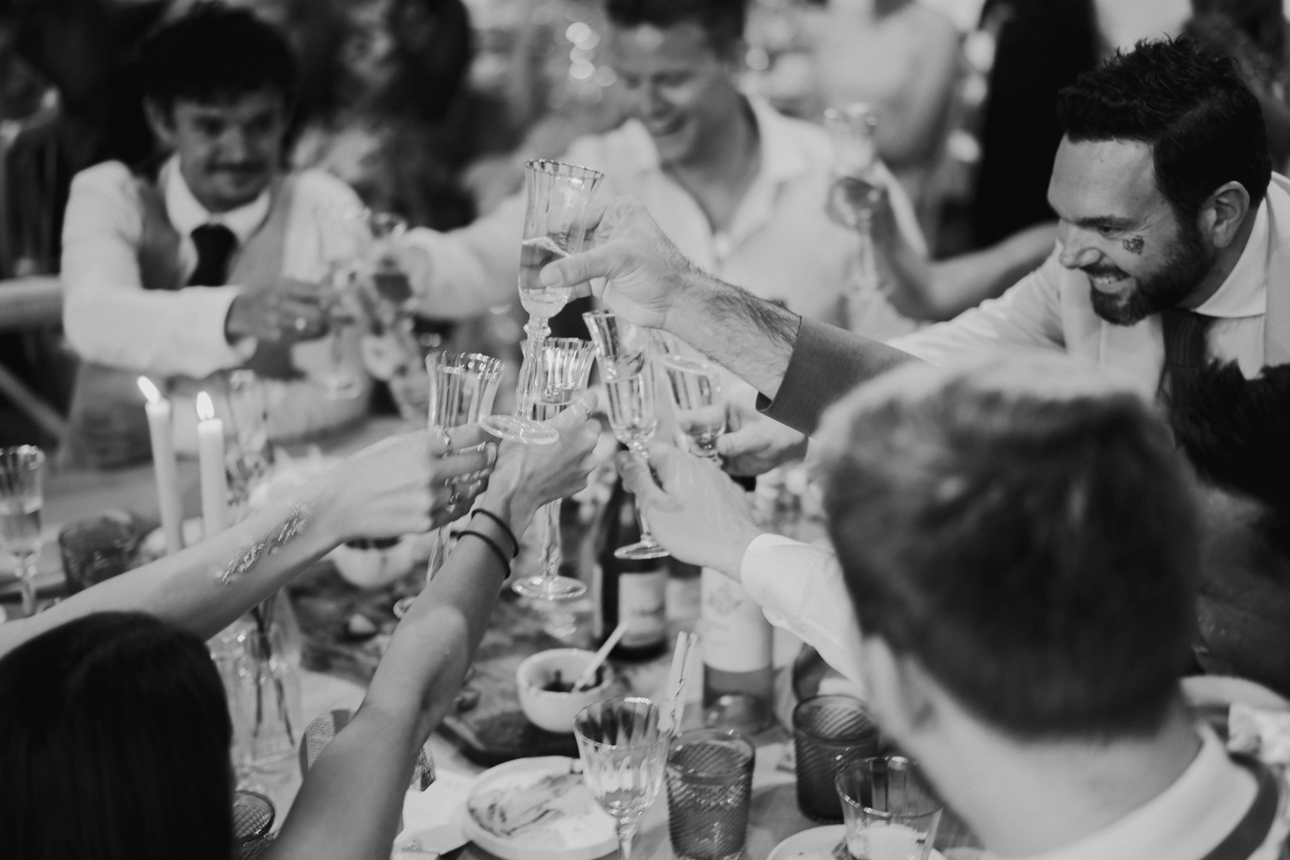 The wedding celebration party at Worstead Estate